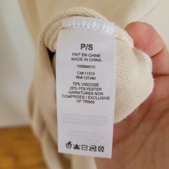 Beige knit maxi dress from Dynamite - Picture 6 of 7